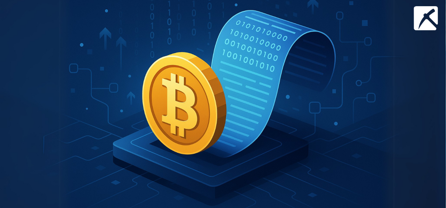 กว่า 50% ของธุรกรรม Bitcoin เกี่ยวข้องกับข้อมูล ไม่ใช่แค่เรื่องเงินอีกต่อไป