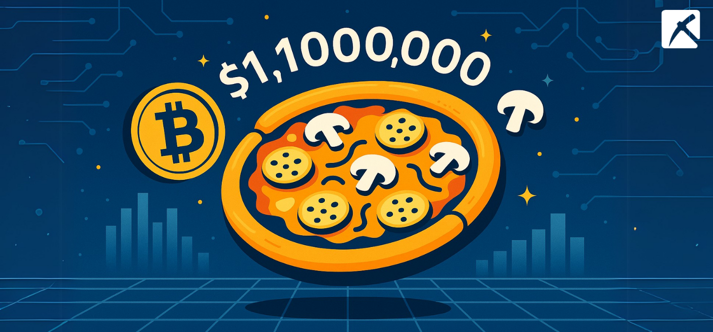 พิซซ่ามูลค่าพันล้าน! ครบรอบ 15 ปี “Bitcoin Pizza Day” จากพิซซ่าราคา 40 ดอลลาร์ สู่เรื่องราวระดับโลก