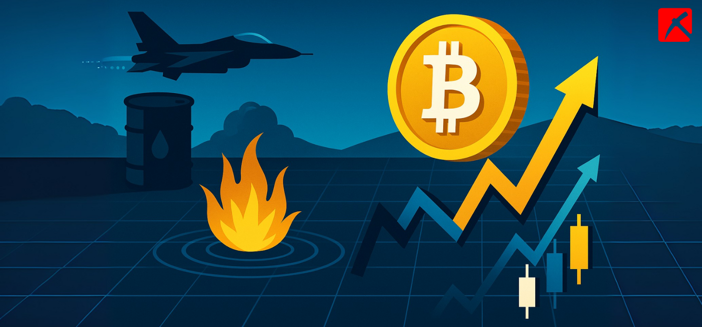 บิตคอยน์ร่วงหลุด $99,000 หลังสหรัฐฯ โจมตีอิหร่าน – ฟื้นตัวแรงแม้น้ำมันดิ่งสวนทาง