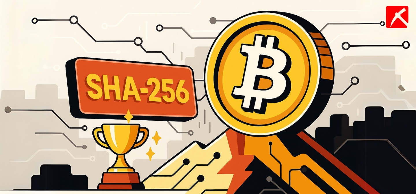 SHA256 กลับมายืนหนึ่ง! อัลกอริทึมขุด Bitcoin ทวงบัลลังก์คืนปี 2025