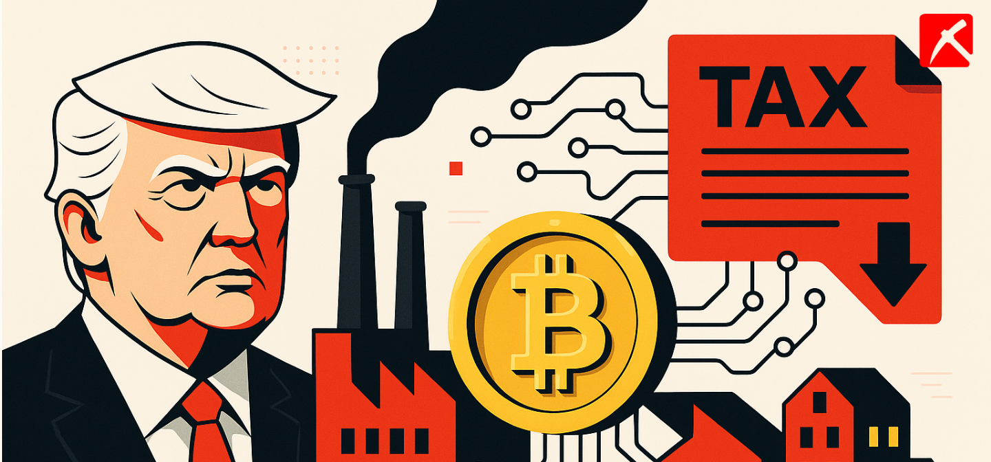 สงครามภาษีของทรัมป์ เปลี่ยนโครงสร้างหลังบ้านของ Bitcoin ไปตลอดกาล