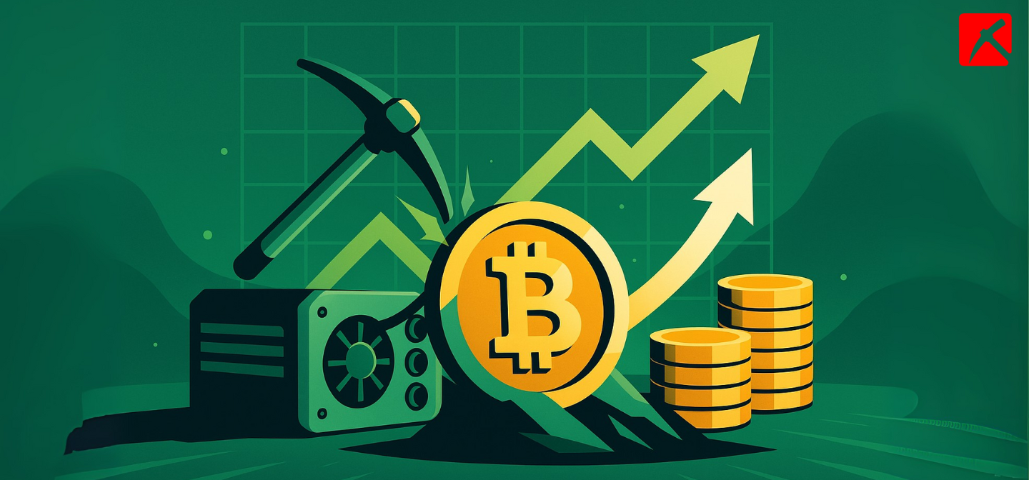กำไรจากเหมือง Bitcoin โตตามราคาบิตคอยน์ พุ่งเกือบ 15% ในเดือนเดียว