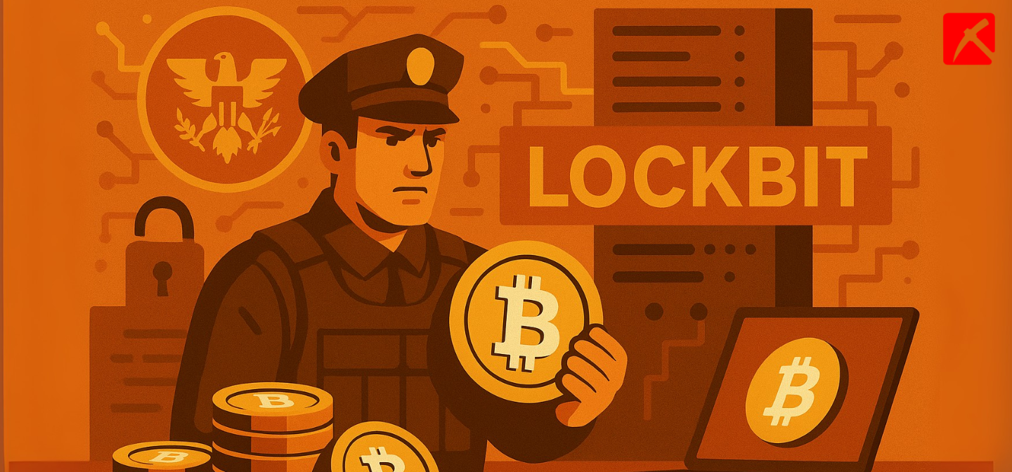 เจ้าหน้าที่สหรัฐฯ ยึดทรัพย์คริปโตจากแก๊งแรนซัมแวร์ “LockBit” มูลค่าหลายล้านดอลลาร์