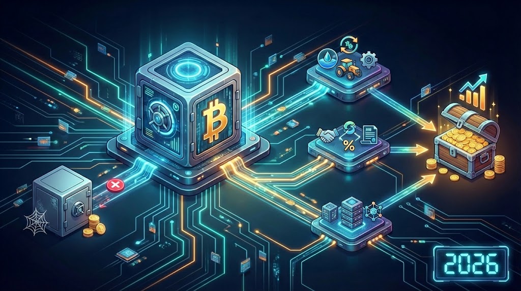 มากกว่าแค่การเก็บ เปลี่ยน Bitcoin ที่นอนนิ่งให้สร้างผลตอบแทนในปี 2026 ได้อย่างไร?