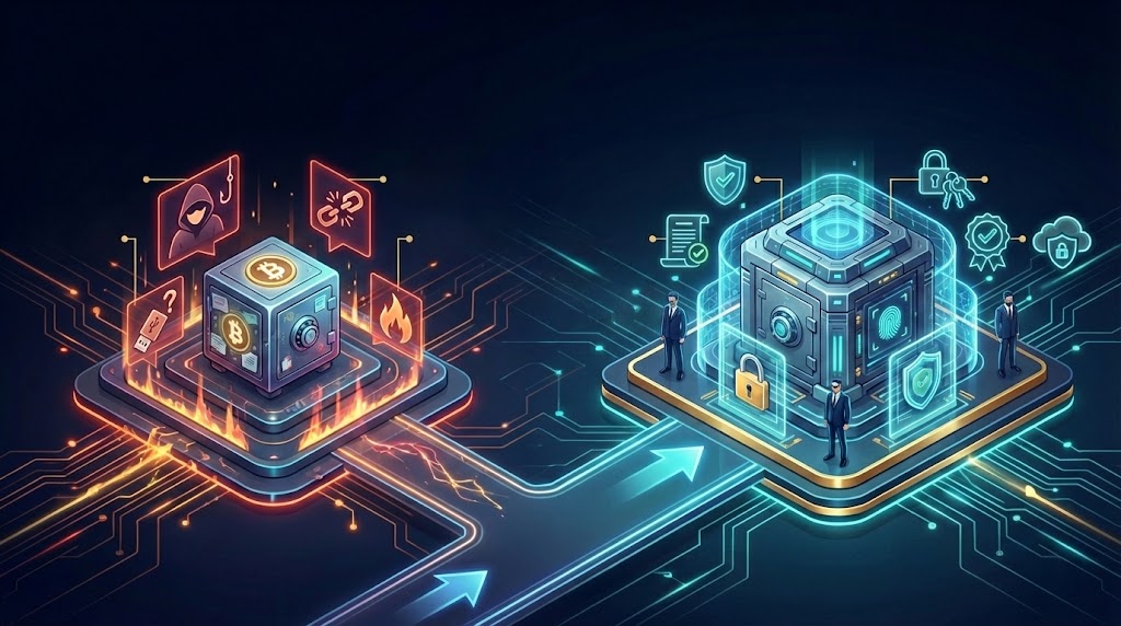 เก็บ Bitcoin เองเสี่ยงเกินไปแล้ว? เทรนด์ปี 2026 คือการใช้บริการรับฝากสินทรัพย์ดิจิทัล