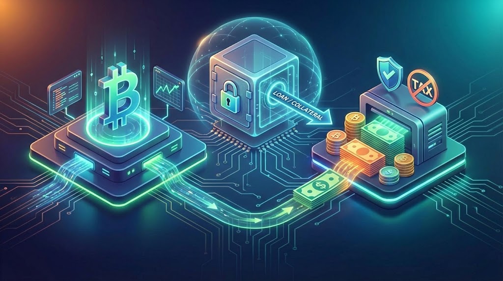 วิธีค้ำประกัน BTC เอาเงินสดมาหมุนแบบไม่เสียภาษี กู้เงินใช้แต่ไม่ต้องขายเหรียญ